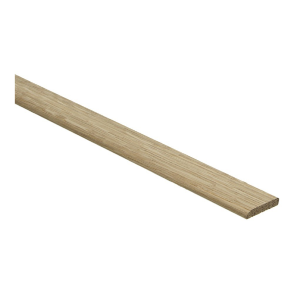 Afwerklijst 6 x 28 eiken onbewerkt